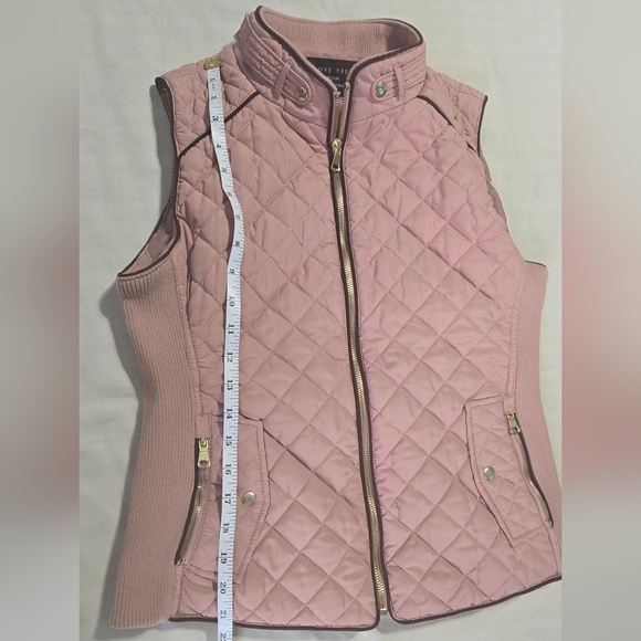 Love Tree Pink Quilted Puffer Vest - Picture 7 of 8
